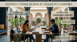 Students Rooms under 7K Rental Property in Jaipur for boys & Girls.